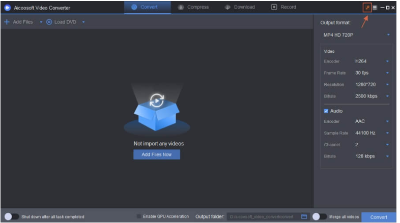 Aicoosoft Video Converter