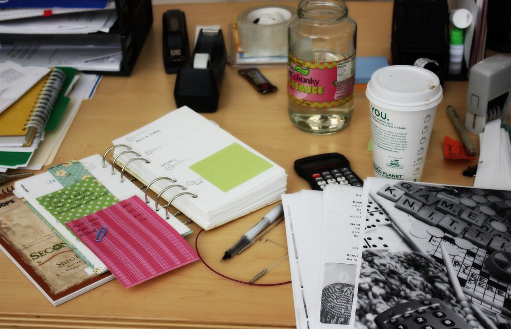 New Job Day One: My Desk, Time Management