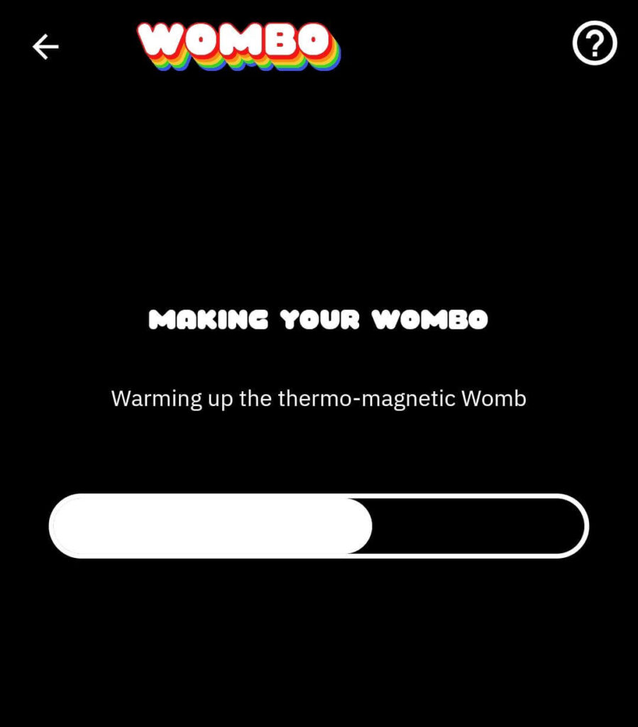 Making your WOMBO video