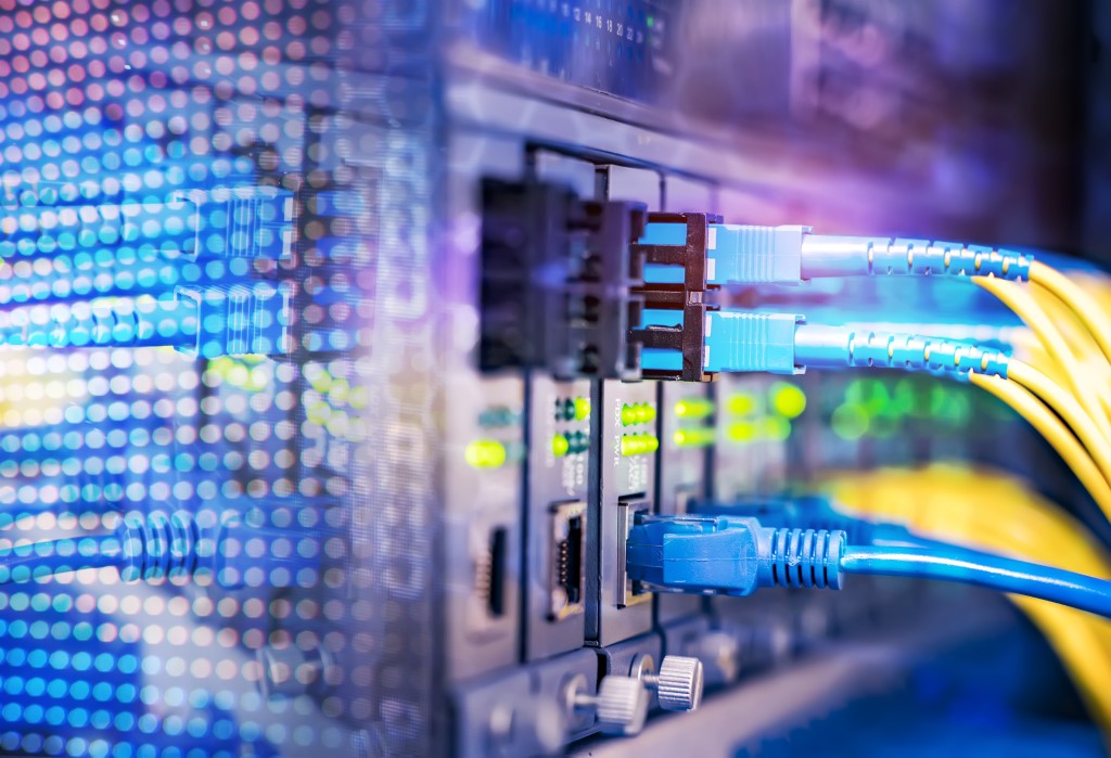 Optical Fiber Information Technology Equipment in Data Center