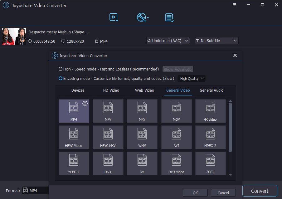 Joyoshare Video Converter