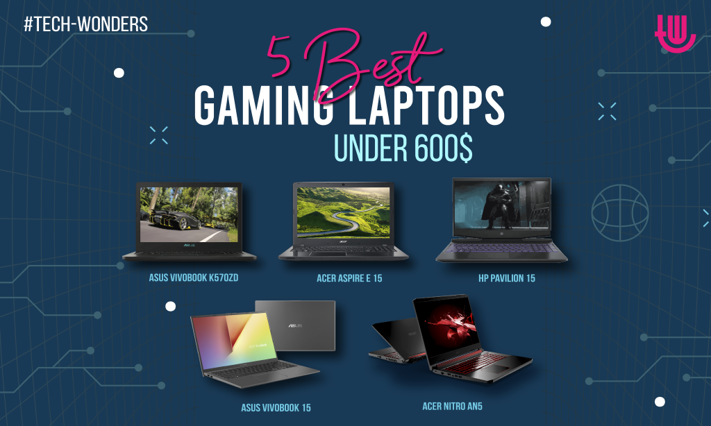 5 Best Gaming Laptops Under $600