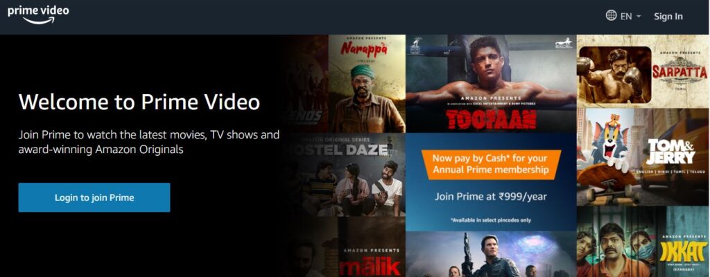 Join Prime Video to watch the latest movies, TV shows and award-winning Amazon Originals.