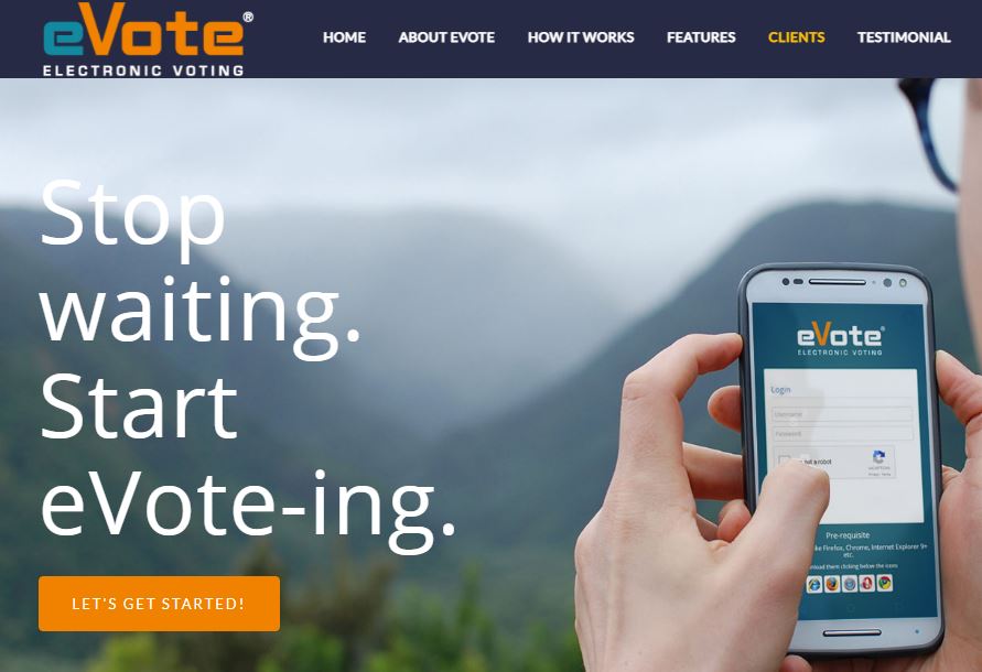 eVote - Electronic Voting