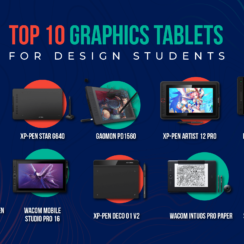 Top 10 Graphics Tablets for Design Students
