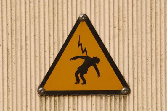 Electrocution Sign