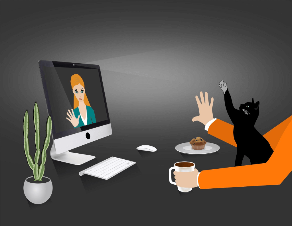 Online chat picture