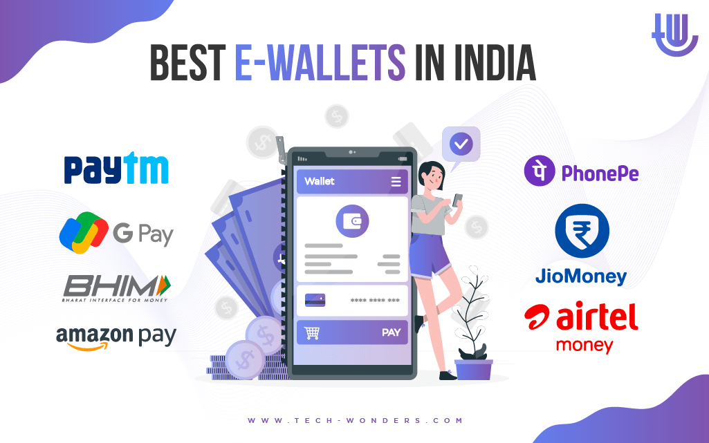 Best E-Wallets in India: Paytm, Google Pay, BHIM, Amazon Pay, PhonePe, JioMoney, Airtel Money