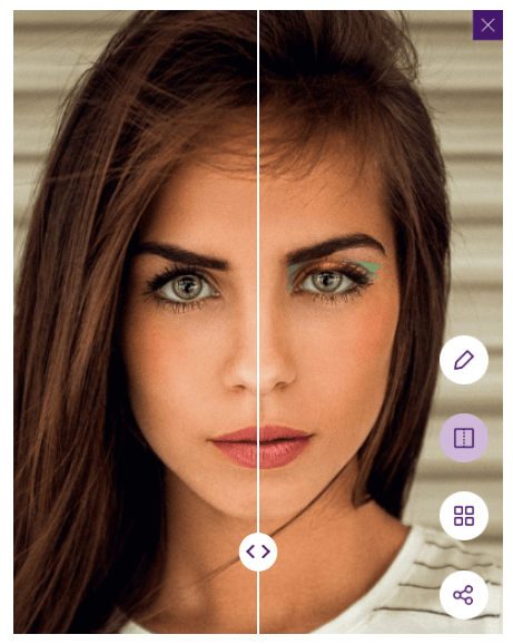 Try It On a girl's photo