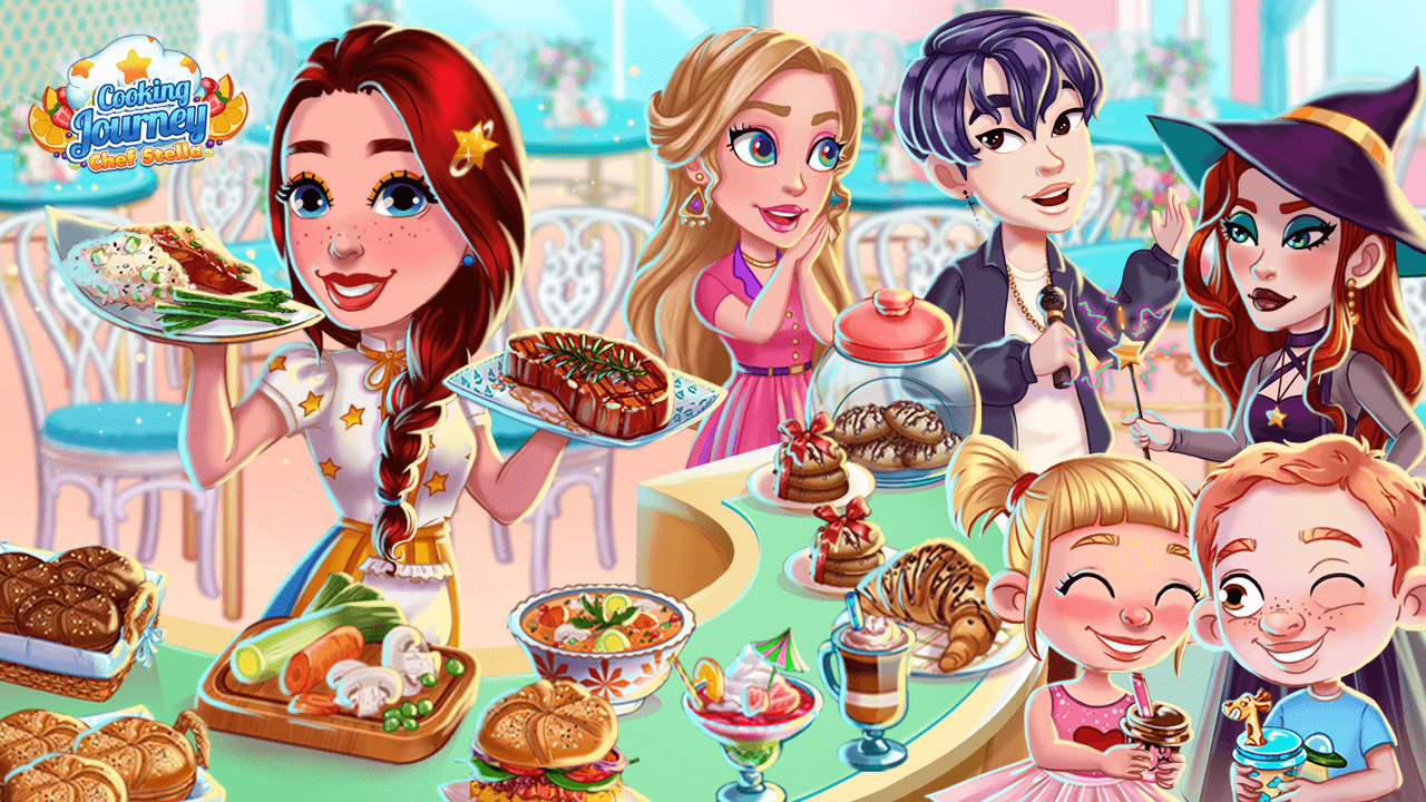 Cooking Journey Chef Stella An Addictive Time Management Cooking Game