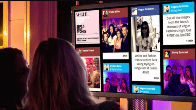 Social Wall, Social Media Feeds