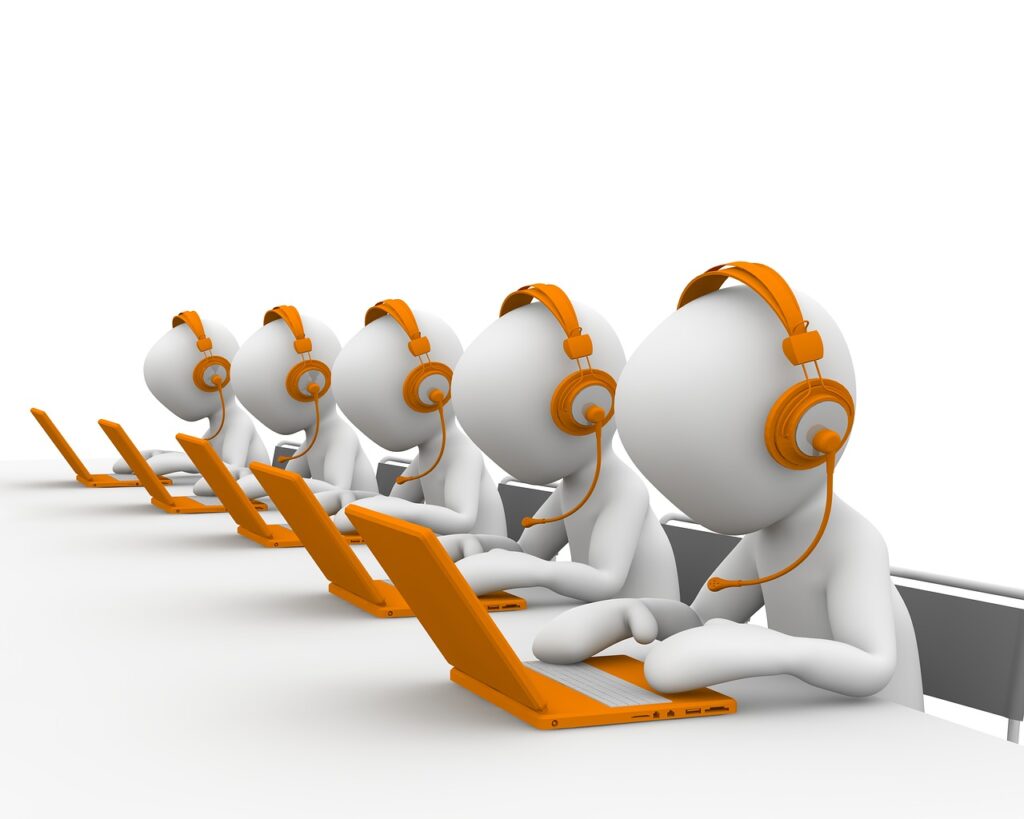 Call Center Illustration