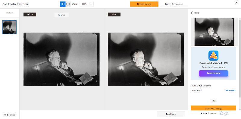 Old Picture Restoration Using VanceAI Picture Restorer