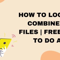How to Lock and Combine PDF Files | Free Ways to Do All