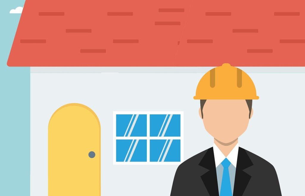 Construction Industry Architect Builder Contractor Man
