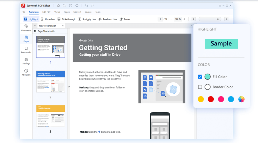 Systweak PDF Editor OCR