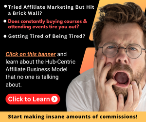 Learn about Hub-Centric Affiliate Business Model that no one is talking about.
