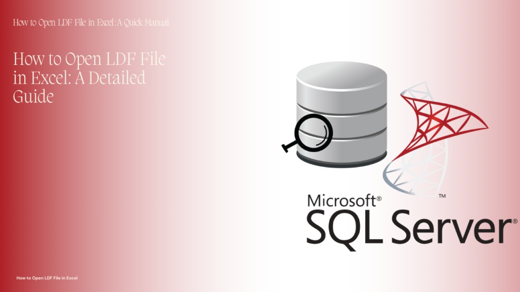How to Open LDF File in Excel: A Detailed Guide