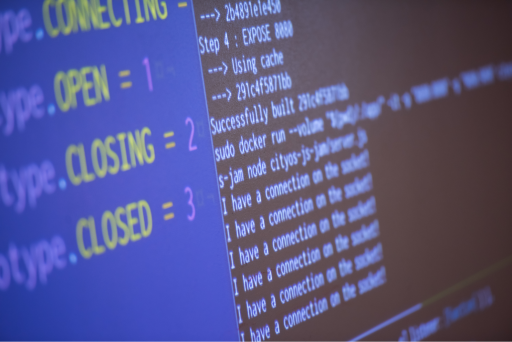 Software Provider for Your Company, Java Program Code on Laptop Screen