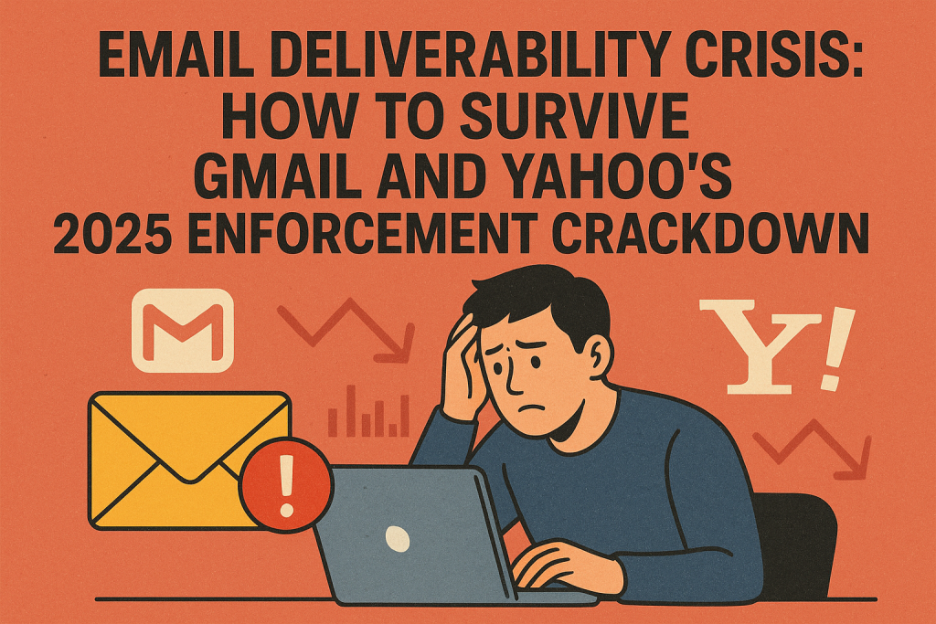 Email Deliverability Crisis: How to Survive Gmail and Yahoo 2025 Enforcement Crackdown