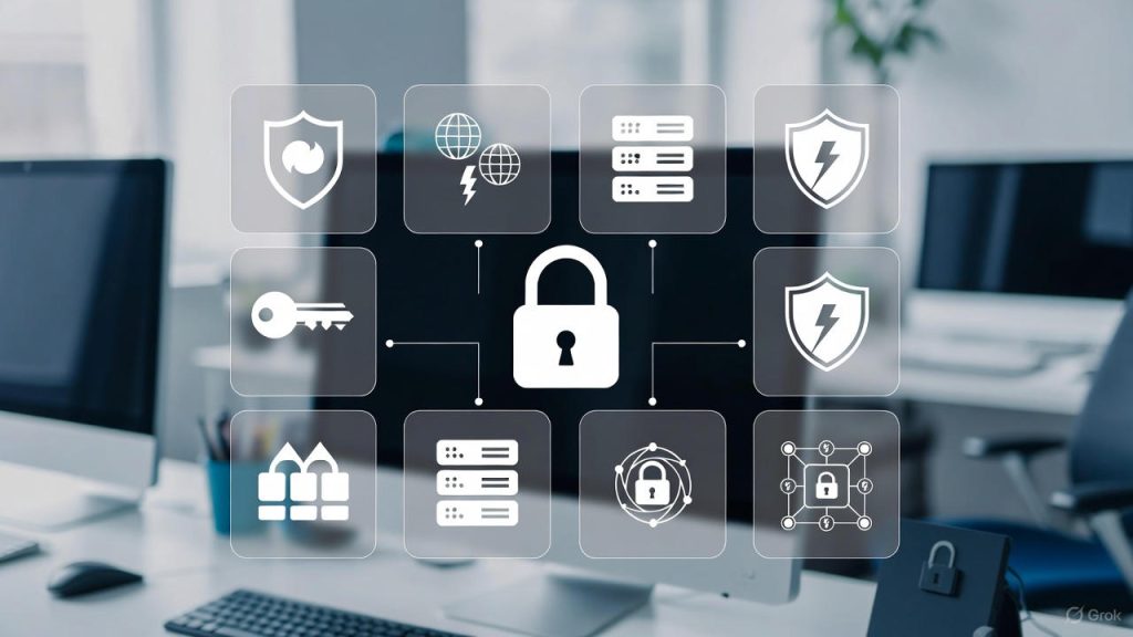 Managed SOC (Security Operations Center), Cybersecurity, Privacy Protection, Encryption, Secure Internet Access.