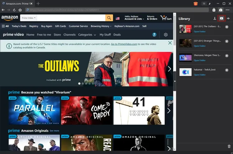 Amazon Prime Video Downloader Software CleverGet.