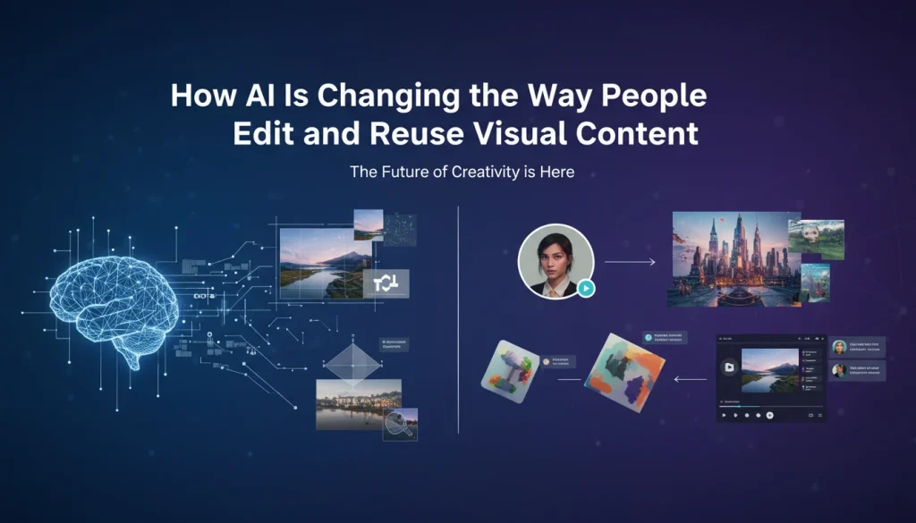 How AI is Changing the Way People Edit and Reuse Visual Content. The Future of Creative is Here