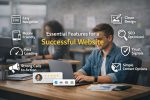 Essential Features for a Successful Website: Easy Navigation, Mobile Friendly, Fast Loading, Strong Calls to Action, Clean Design, SEO Optimized, Trust Signals, Simple Contact Options.