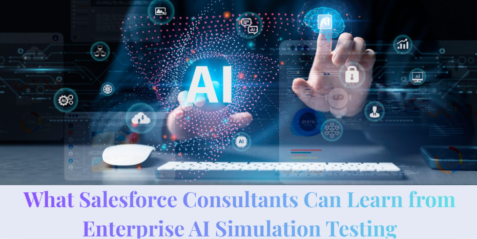 What Salesforce Consultants Can Learn from Enterprise AI Simulation Testing