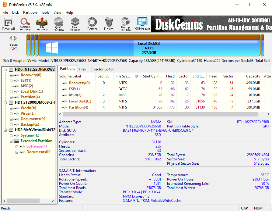 DiskGenius Data Recovery Software