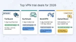 Best VPN free trial deals 2026 visual comparison